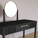 Туалетный Стол с зеркалом Primo Черный дуб варинант исполнения - 3 | Loft Concept в Липецке