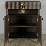 Комод Elsa Dreams Walnut Двухстворчатый  варинант исполнения - 5 | Loft Concept в Липецке