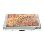 Портсигар на 10 сигарет с газовой зажигалкой из натурального камня Авантюрин Stone Cigarettes Cases варинант исполнения - 5 | Loft Concept в Липецке