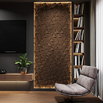 Гипсовая 3D панель с принтографией PM-50 варинант исполнения - 4 | Loft Concept в Липецке