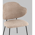 Стул Bellamy букле кофейный варинант исполнения - 2 | Loft Concept в Липецке