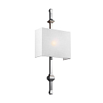 Бра с прямоугольным тканевым абажуром белого цвета Feiss варинант исполнения - 1 | Loft Concept в Липецке