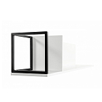 Полка навесная белая открытая Strict Lines  варинант исполнения - 4 | Loft Concept в Липецке