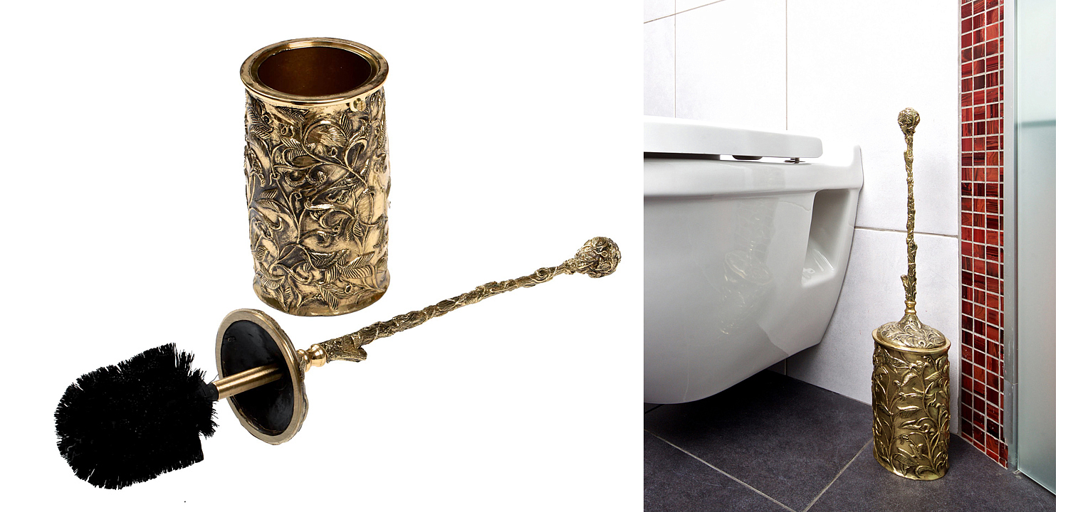 Ёрш для туалета Bronze Toilet Brush Ёрш для туалета Bronze Toilet Brush - Loft-Concept в Липецке