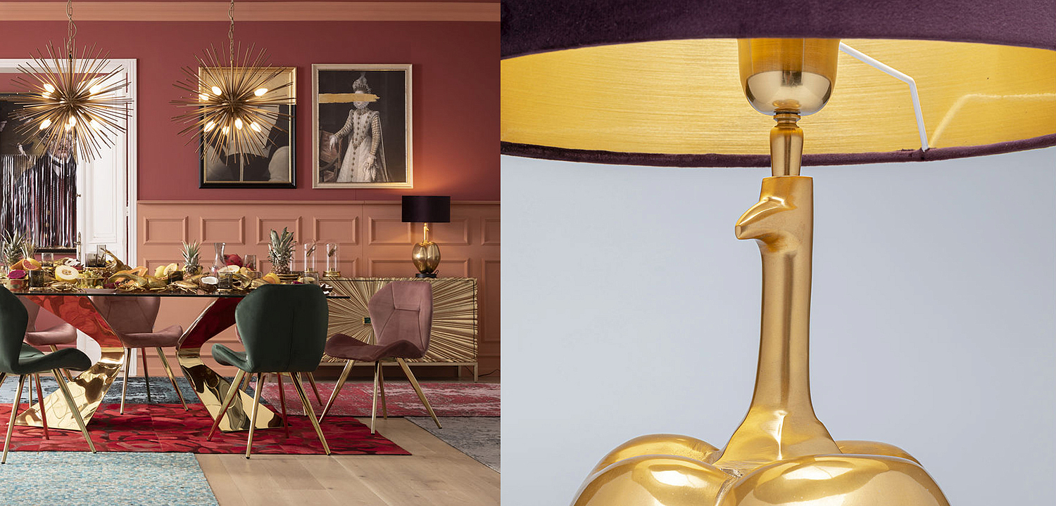 Настольная лампа Golden Pumpkin Настольная лампа Golden Pumpkin - Loft-Concept в Липецке