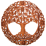 Панно из дерева Aquilon Panel With Trees варинант исполнения - 1 | Loft Concept в Липецке