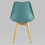 Стул с основой из пластика и мягким сиденьем Arvika Azure варинант исполнения - 4 | Loft Concept в Липецке