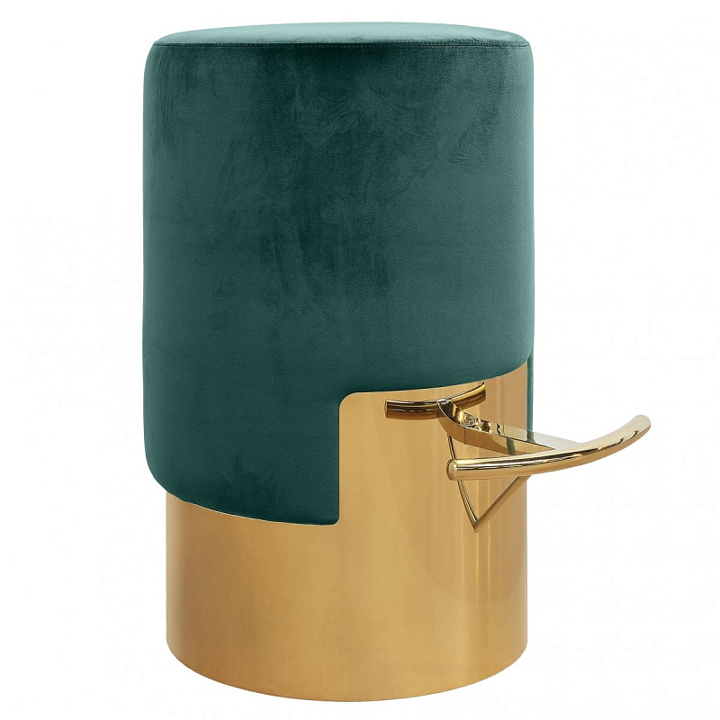 ELLA BAR STOOL Зеленый Барный стул Золотой Малахит (зеленый) ELLA BAR STOOL Зеленый Барный стул Золотой Малахит (зеленый) в Липецке | Loft Concept