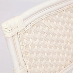 Комплект уличной мебели из ротанга Eloise белый варинант исполнения - 2 | Loft Concept в Липецке