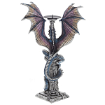 Подсвечник в виде Дракона Grey Blue Dragon Candlestick варинант исполнения - 4 | Loft Concept в Липецке