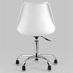 Офисный стул на металлическом основании EGGERY White варинант исполнения - 5 | Loft Concept в Липецке