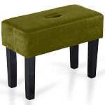 Мягкий  пуф на черных ножках Winton Pouf варинант исполнения - 3 | Loft Concept в Липецке