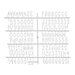 Доска для заметок Upcoming Events варинант исполнения - 3 | Loft Concept в Липецке