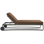 Шезлонг на металлическом каркасе с регулируемой спинкой GUELL Sunbed варинант исполнения - 1 | Loft Concept в Липецке