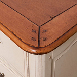 ТВ-тумба из массива дерева в стиле прованс Montmartre Provence TV Stand варинант исполнения - 5 | Loft Concept в Липецке