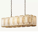 Люстра с абажуром из прямоугольных мраморных панелей Calling to Shine варинант исполнения - 3 | Loft Concept в Липецке