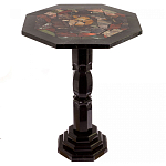 Кофейный стол из натуральных камней Змеевик и Яшма Natural Stone Tables варинант исполнения - 5 | Loft Concept в Липецке