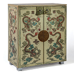 Комод в стиле шинузари с росписью Chinese Eastern Dragon варинант исполнения - 4 | Loft Concept в Липецке