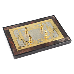 Настольный письменный набор из яшмы и долерита с декором Двуглавый орел Manager Organizer варинант исполнения - 6 | Loft Concept в Липецке