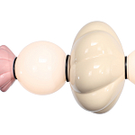 Подвесной светильник фигруный с керамическими элементами 18W LED Fragrant Light варинант исполнения - 4 | Loft Concept в Липецке