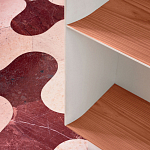 Дизайнерский стеллаж с вертикальными и горизонтальными полками Gio Ponti D.357.1 D.357.2 Rack варинант исполнения - 4 | Loft Concept в Липецке