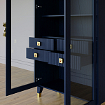 Дизайнерский шкаф витрина Elsa Dreams Blue с 4-мя ящиками варинант исполнения - 8 | Loft Concept в Липецке