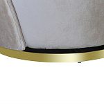 Кресло вращающееся велюровое кремовое Rotation варинант исполнения - 3 | Loft Concept в Липецке