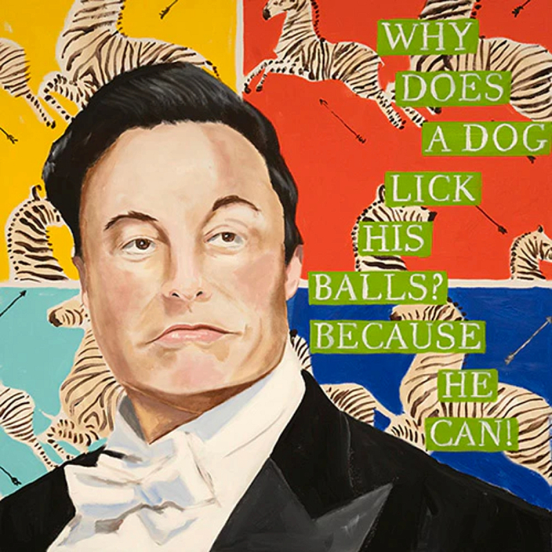 Картина Elon Musk: Because He Can Мульти Картина Elon Musk: Because He Can Мульти в Липецке | Loft Concept