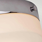 Потолочный светильник для ванных комнат с цилиндрическим плафоном из опалового стекла Elstead Lighting варинант исполнения - 2 | Loft Concept в Липецке