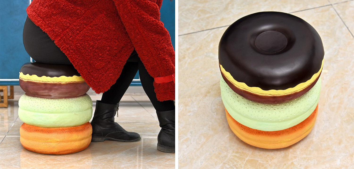 Приставной табурет Пончики Three Donuts Stool Приставной табурет Пончики Three Donuts Stool - Loft-Concept в Липецке