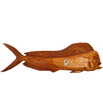 Статуэтка деревянная в виде рыбы Fish of the World варинант исполнения - 3 | Loft Concept в Липецке