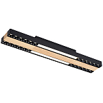 Потолочный светильник черный GAVIN WOOD 1 варинант исполнения - 1 | Loft Concept в Липецке