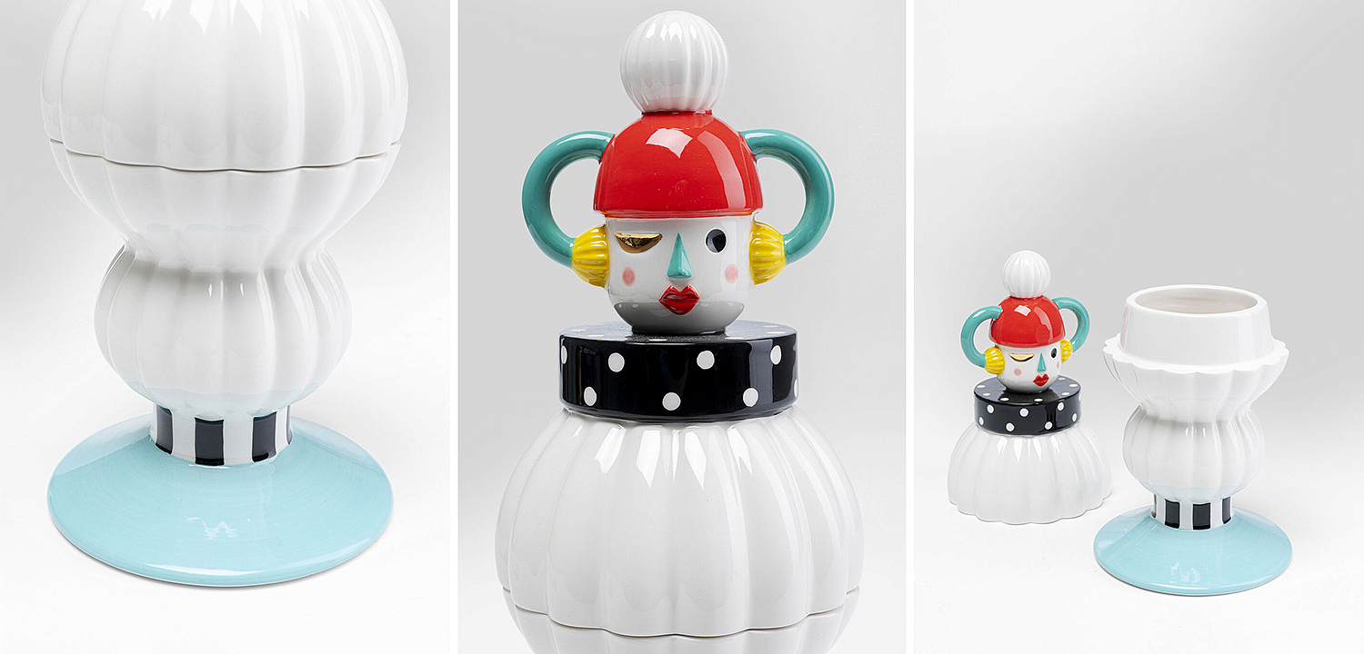 Ваза с крышкой Funny Doll Vase IV Ваза с крышкой Funny Doll Vase IV - Loft-Concept в Липецке
