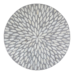 Столик с инкрустацией с перламутровым узором Flower Grey варинант исполнения - 2 | Loft Concept в Липецке