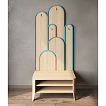 Вешалка «Байома» варинант исполнения - 1 | Loft Concept в Липецке