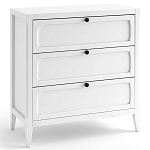 Комод с 3-мя ящиками белый Silva White Chest of Drawers варинант исполнения - 2 | Loft Concept в Липецке