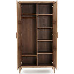 Шкаф из массива сосны с орнаментом "Ёлочка" Geometric Ornament варинант исполнения - 3 | Loft Concept в Липецке