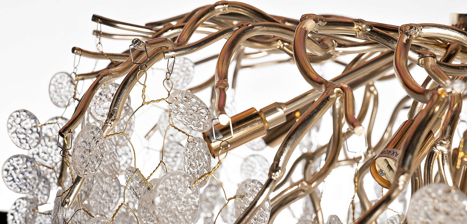 Потолочная люстра FAIRYTREE Champagne Chandelier 60 Потолочная люстра FAIRYTREE Champagne Chandelier 60 - Loft-Concept в Липецке