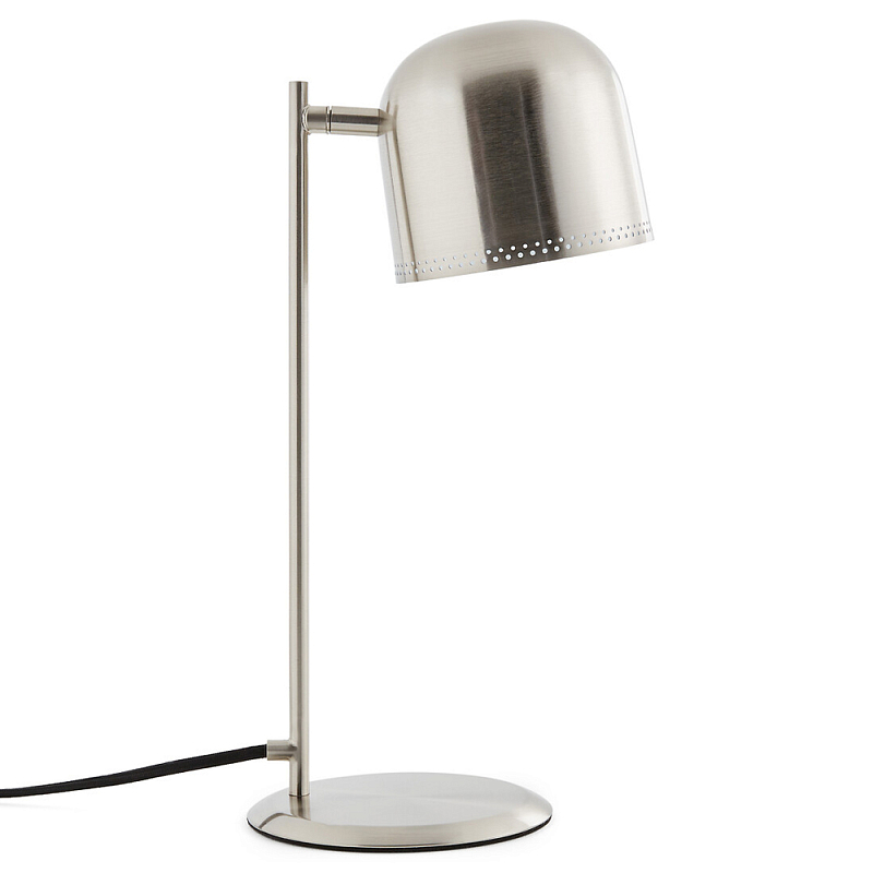 Настольная лампа с регулируемым абажуром Wilona Lighting Никель Настольная лампа с регулируемым абажуром Wilona Lighting Никель в Липецке | Loft Concept