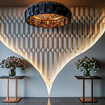 Гипсовая 3D Панель CRYSTAL SYMPHONY A варинант исполнения - 1 | Loft Concept в Липецке