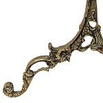 Стол бронзовый круглый с мраморной столешницей Coffee De Bronze варинант исполнения - 2 | Loft Concept в Липецке