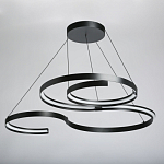 Люстра подвесная светодиодная в виде волнообразной ленты Ribbon Vortex варинант исполнения - 4 | Loft Concept в Липецке