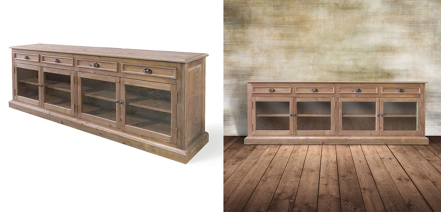 Комод Hakon Provence HARMONIE Natural Patina long Комод Hakon Provence HARMONIE Natural Patina long - Loft-Concept в Липецке