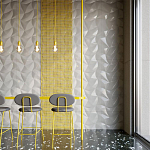 Гипсовая 3D панель с принтографией PM-14 варинант исполнения - 1 | Loft Concept в Липецке