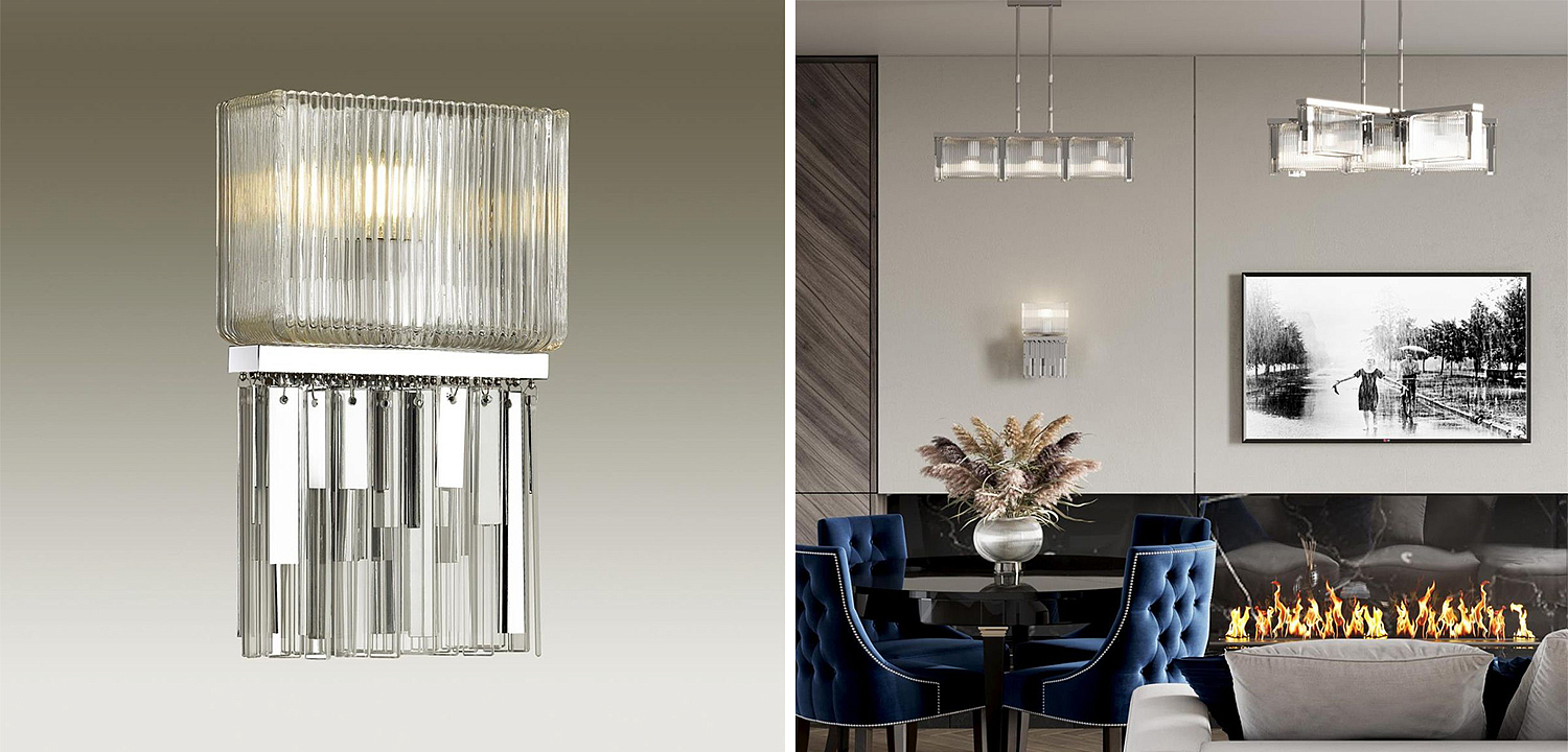 Бра Madelen Chrome Wall Lamp Бра Madelen Chrome Wall Lamp - Loft-Concept в Липецке
