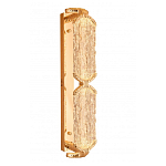 Бра прямоугольное с текстурным природным рисунком IceFlame варинант исполнения - 1 | Loft Concept в Липецке