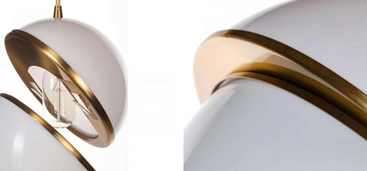 Подвесной Светильник Crescent Celling Lee Broom D 30 см Подвесной Светильник Crescent Celling Lee Broom D 30 см - Loft-Concept в Липецке
