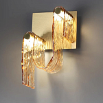 Бра волнистой формы из фактурного стекла Wave варинант исполнения - 7 | Loft Concept в Липецке