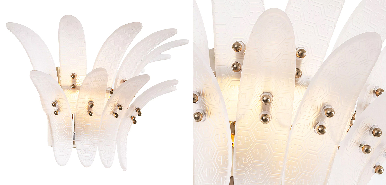Бра Philipp Plein Wall Lamp Bel Air Белый Бра Philipp Plein Wall Lamp Bel Air Белый - Loft-Concept в Липецке