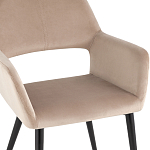 Стул с подлокотниками бежевый NEASAN STOOL варинант исполнения - 6 | Loft Concept в Липецке